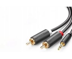 UGREEN AV102 kabelis 2x RCA (Cinch) - 3,5mm 2m