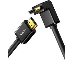 UGREEN HD103 kabelis HDMI - HDMI kampinis, 4K, 2 m (juodas)