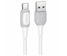Usams US-SJ596 kabelis USB-C | 3A 1m baltas