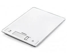 Virtuvinės svarstyklės Virtuvinė Svarstyklė - Soehnle Page Profi 300 20kg Talpa LCD Ekranas Stiklas Baltas