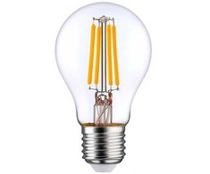 Visional A60 LED Filament Spuldze E27 12W 3000K 1450lm Dimmējama Caurskata Stikls 220–240V RA>80
