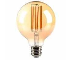 Visional G95 LED Filament Spuldze E27 10W 3000K 1200lm Skaidrs Stikls 220–240V RA>80