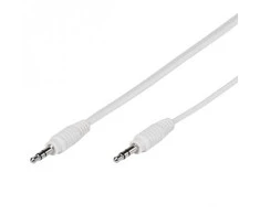 Vivanco kabelis 3,5 mm - 3,5 mm 1 m, baltas (35811)