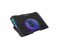 White Shark Baltas Shark Baltas Shark COOLING PAD, AURORA / 5 Fans RGB, Juodas (GCP-13)
