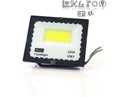 20w LED prožektorius 6500k mINI IP67