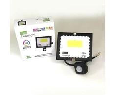 20w LED prožektorius su judesio davikliu 6500k mINI IP67