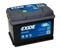 EXIDE EB602 60Ah 540A (EN) 12V akumuliatorius