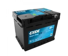 EXIDE EL600 EFB 60Ah 640A (EN) 12V akumuliatorius