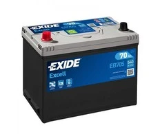 EXIDE EB705 70Ah 540A (EN) 12V akumuliatorius