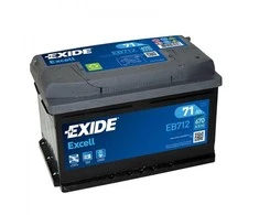 EXIDE EB712 71Ah 670A (EN) 12V akumuliatorius