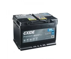 EXIDE Premium EA770 77Ah 760A (EN) akumuliatorius