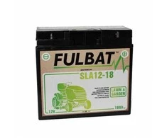 Fulbat Traktoriuku Baterijos Akumuliatorius vejos traktoriams Fulbat SLA12-18; 12 V; 18 Ah su geliu, tinka Stiga, Alpina, Castlegarden