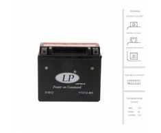 Landport Akumuliatorius 10 Ah 180A EN 12V