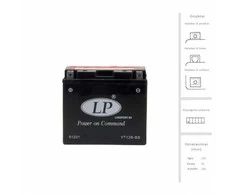 Landport Akumuliatorius 10 Ah 175 A EN 12V