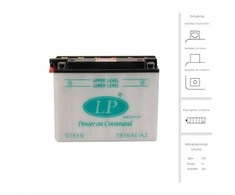 Landport Akumuliatorius 16 Ah 210A EN 12V