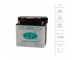 Landport Akumuliatorius 19 Ah 12V