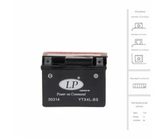 Lp Batteries Landport Akumuliatorius 3 Ah 50A EN 12V