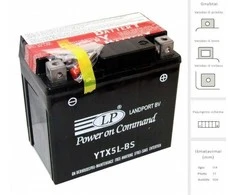 Landport Akumuliatorius 4 Ah 80A EN 12V