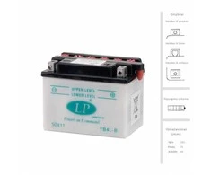 Landport Akumuliatorius 4 Ah 50A EN 12V