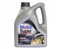 Mobil Alyva SUPER 2000x1 10W/40 pusiau sintetinė varikliams 4 L