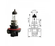 Narva Lemputė 60/55W 12V P26,4t H13 9008