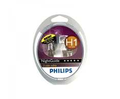 Philips Lempučių komplektas 55W 12V P14,5s H1 NightGuideDoubleLife