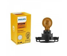 Philips Lemputė 24W 12V PGU20/4 PY24W GELTONA