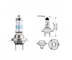 Philips Lemputė 55W 12V PX26d H7 X-TREMEVISION G-FORCE BLISTERIS