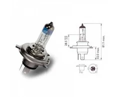 Philips Lemputė 60/55 12V P43t H4 X-TREMEVISION+100% BLISTERIS