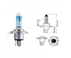 Philips Lemputė 60/55W 12V P43t H4 WhiteVisionUltra