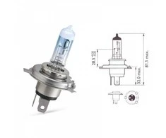 Philips Lemputė 60/60W 12V P43t H4 WhiteVision