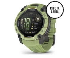Išmanusis laikrodis Garmin Instinct 3 – 50 mm, AMOLED Paparčio žalios spalvos