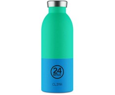 24Bottles 24Buteliai - Clima - Wave - Blå, Grøn - 500 ml
