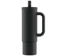 24Bottles - Šiaudelio formos puodelis - Smokingo juodumo - 800 ml