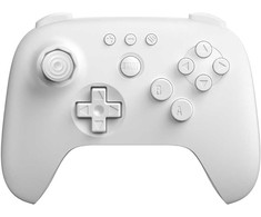 8BitDo 64 Bluetooth valdiklis, baltas