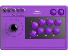 8BitDo Arcade Stick For Switch &amp; PC (violetinis)
