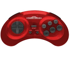 8Bitdo „Retro-Bit“ – „SEGA MD 2.4G Crimson Raudona“
