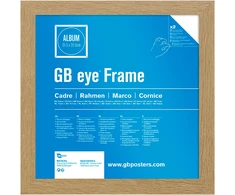 Abysse Album &amp; Vinyl Frame - Oak