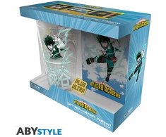 Abysse My Hero Academia - XXL Glass + Pin + Pokcet Notebook Pack (Heroes)