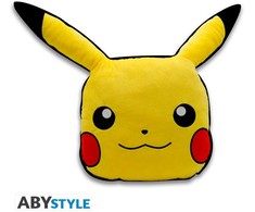 Abysse Pokemon Cushion - Pikachu - 30cm x 30cm x 8cm