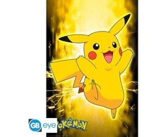 Abysse POKEMON - Plakatas Maxi 91,5x61 - Pikachu Neon