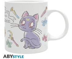Abysse Sailor Moon - Luna Artemis Chibi puodelis (320ml)