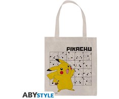 Abysse Rankinė „Pikachu“ – neutralios smėlio spalvos – 37 x 42 cm