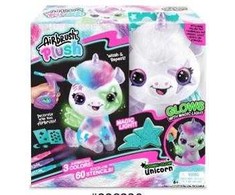 Airbrush Plush Pliušinis aerografas - tamsoje šviečiantis vienaragis (1274)