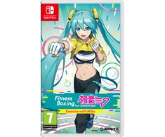Aksys Fitneso bokso žygdarbis. HATSUNE MIKU - Nintendo jungiklis