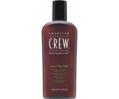 American Crew - Plaukų ir kūno 3 viename arbatmedžio šampūnas