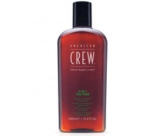 American Crew - Plaukų ir kūno 3 viename arbatmedžio šampūnas