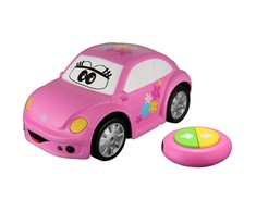 Amo Toys BB JUNIOR valdomas automobilis Volkswagen Easy Play, rožinis, 16-92003
