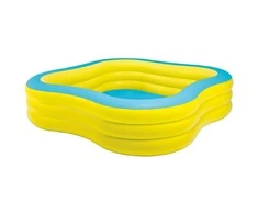 Pripučiamas baseinas INTEX Beach Wave Swim Center Pool 229x229x56cm