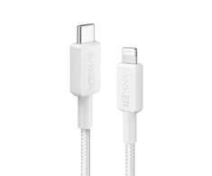Anker – 322 USB-C–Lightning laidas (3 pėdų pintas) – baltas